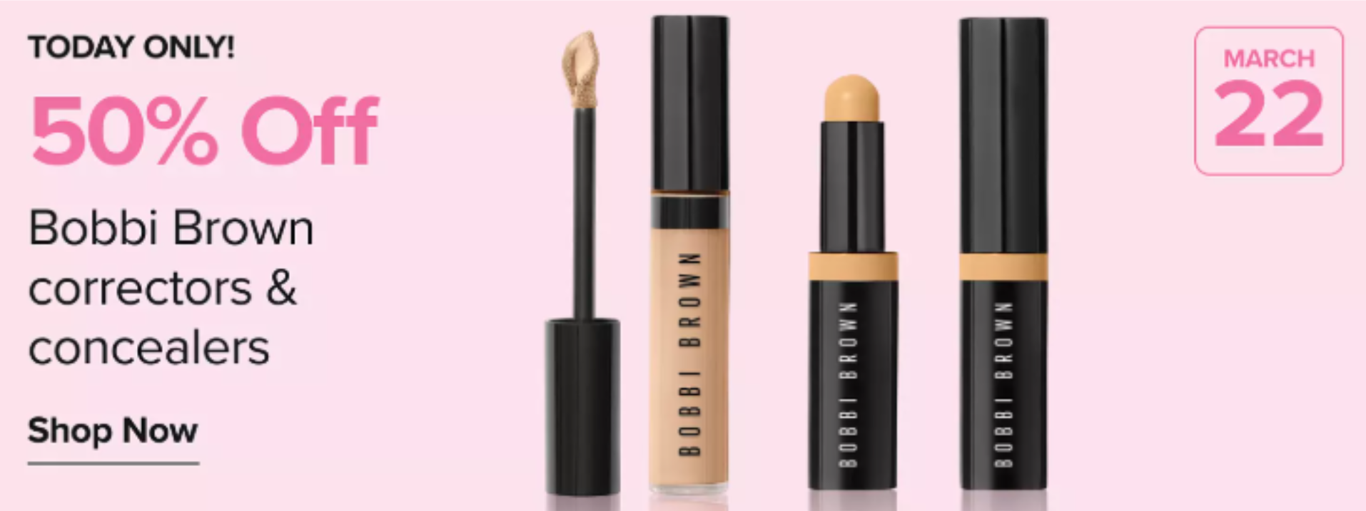 Belk Beauty Bash: 50% Off Bobbi Brown Concealers Today Only — Skin Full Cover Drops from $38 to $19